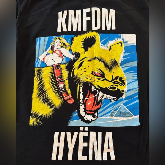 KMFDM Hyena band t shirt 2022 - Picture 4 of 4
